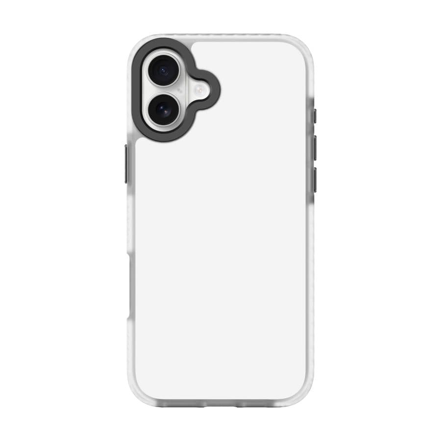 iPhone 16 Plus phone case in Clear Frost