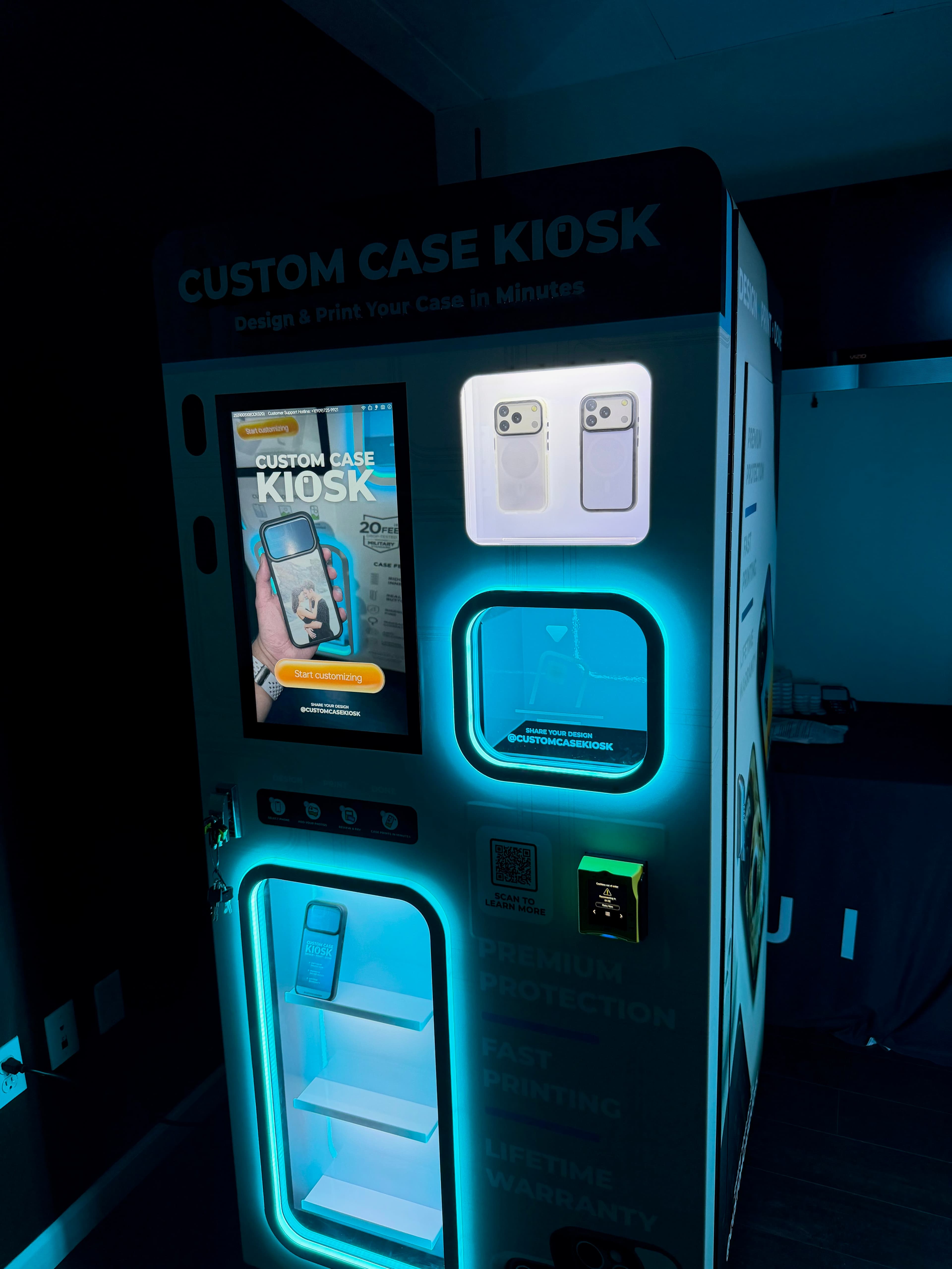 Custom Case Kiosk in Pomona